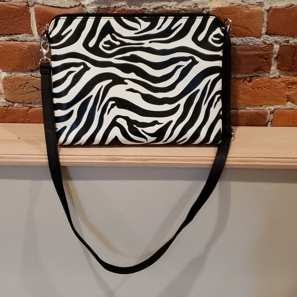 Grace Adele Zebra Tablet Tote - image 4